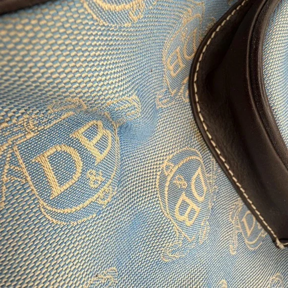 Dooney & Bourke Shoulder Bag Womens Monogram DL57C X8 Pouch Wallet Set Purse - Picture 7 of 16